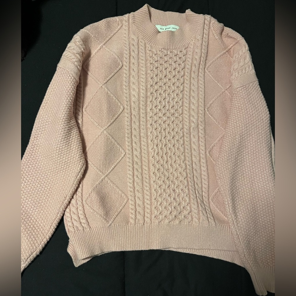 the good Jane knit sweater. SIZE XS/S